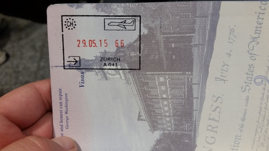 First Stamp. Willkommen nach Zürich!