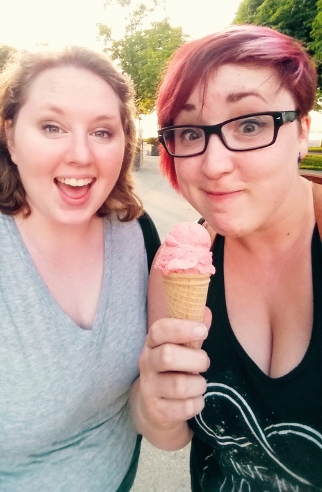 Erdbeere Eis mit Maggie 
